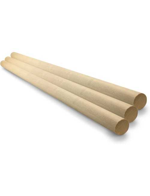 DN* [1x] Drewniany drążek- średnica 12mm długość 35cm  (Ł5-0)